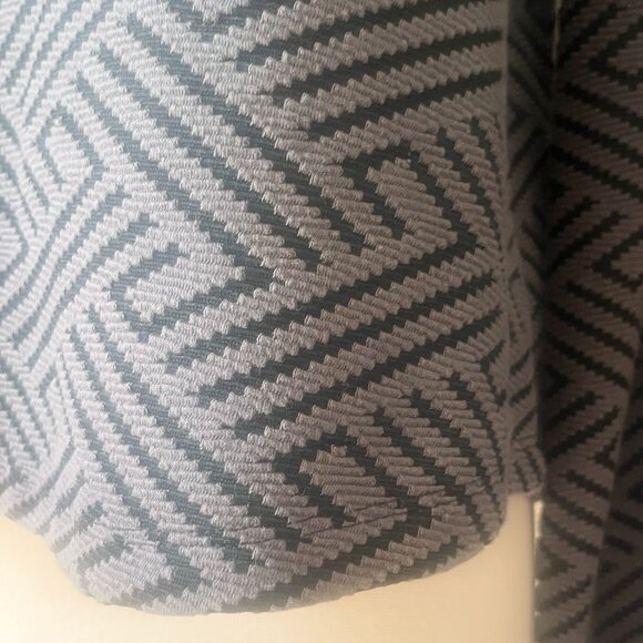 ANTHROPOLOGIE Westerly Geometric Pullover, Grey Motif, XS - Picture 7 of 12